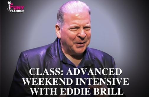 CLASS:  ADVANCED WEEKEND INTENSIVE WITH EDDIE BRILL